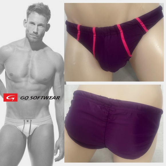 Go Softwear Low Rise Swimsuit Medium Gently worn 80% nylon/20% spandex - Picture 1 of 6